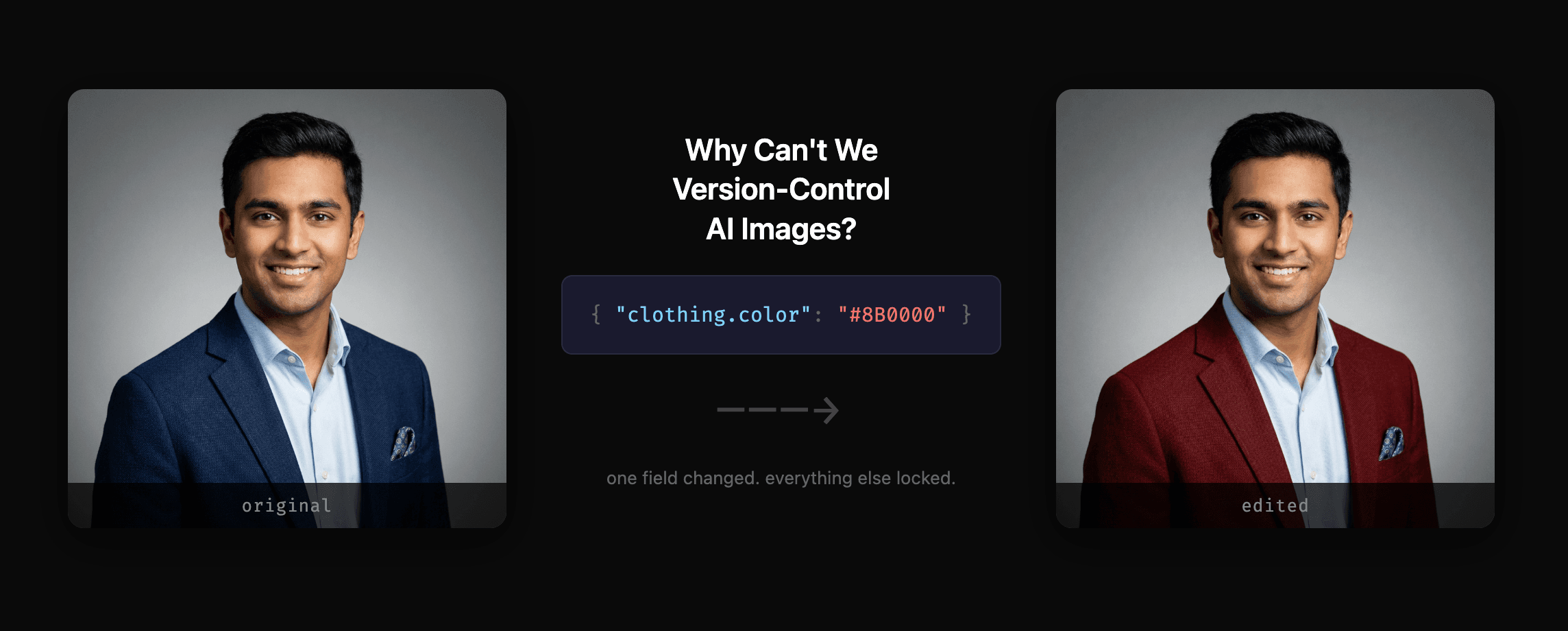 Why Can't We Version-Control AI Images?
